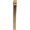 Ekena Millwork Thorton Block Smooth Bracket, Western Red Cedar, 3 1/2"W x 34"D x 38"H BKT04X34X38THR05SWR - alternate 2